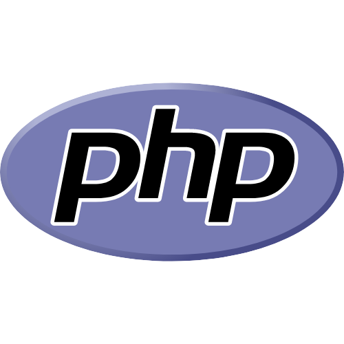 php website design & development language logo